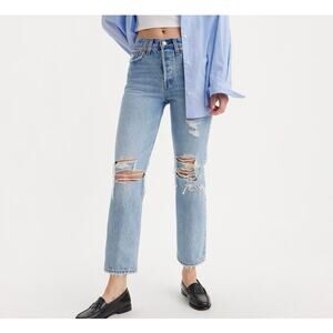 WEDGIE STRAIGHT FIT WOMEN'S JEANS 10 SHORT / W30 L28